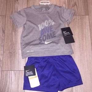Nike 2 piece outfit. 12 months, Dri-fit.